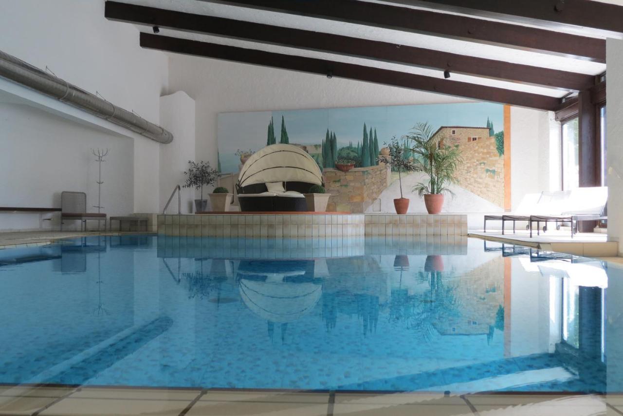 5 Sterne Ferienwohnung Hochgratblick Mit Schwimmbad Und Sauna Oberstaufen Buitenkant foto